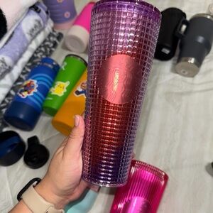 Starbucks Gradient Tumbler in Purple and Red